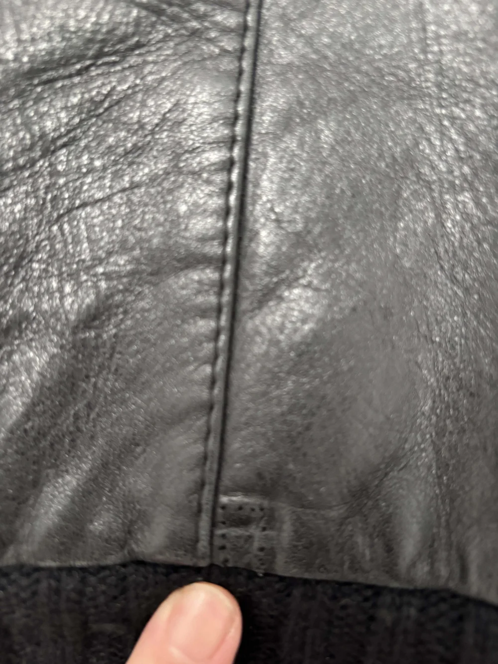 Balenciaga F/W 2002 leather jacket — JAMES VELORIA